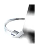 UGREEN Apple Laptop Charging Cable, 140W Magnetic Fast Charging Cord, MagSafe 3 Power Cable, Type-C to T-Adapter, Suitable for MacBook, 2 Meters, Silver