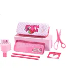 Disney Stationery Set, Elementary School First Grade Kindergarten Learning Supplies, Children's Stationery Gift Box, Back-To Gift Pack, Girls' Birthday Present, Strawberry Bear DM0011T1