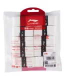 Li-Ning (LI-NING) Badminton Grip Tape, Sweat-Absorbing And Non-Slip GP2000, Pack of Ten, Basic White Gardenia Fragrance