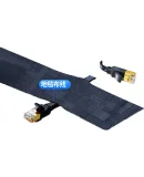 UGREEN CAT7 Pure Copper Ethernet Cable, 10 Gigabit Shielded Network Cable, Gaming Twisted Pair Cable, Computer Broadband Home Patch Cord, Flat Cable 5 Meters