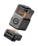 Lenovo ThinkPlus Wireless Webcam with Microphone, Live Streaming Camera Equipment Set, All-In Device with Magnetic Wireless Clip-On Microphone for Live Streaming And E-Commerce CE01