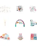 DISNEY Newborn Welcome Gift Set, Baby Gift Box, High-End Full Moon Gift with Rattle