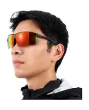 LESCA LUNETIER Marathon Glasses, Ultra-Light Running Professional Sunglasses, Outdoor Sunglasses for Cycling, Trendy Windproof Goggles for Men And Wome