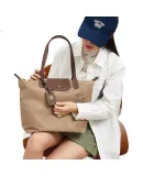 Teenie Weenie Shoulder Bag, Bear Design, Back-To Gift, Commuter Large Capacity Tote Crossbody Bag, Light Coffee Brow