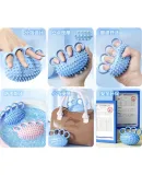 Li-Ning Finger Grip Ball Hand Massage Rehabilitation Training for Elderly Finger Strength Exercise Grip Strengthener Grip Ring