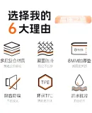 Li-Ning (LI-NING) Ab Wheel Specialized Pad, Kneeling Pad, Ab Wheel-Specific Position Pad, Fitness Mat, Non-Slip