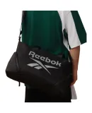 Reebok Water-Resistant, Wear-Resistant Fitness Bag, Unisex Design with Separate Wet And Dry Compartments, Large Capacity Crossbody Bag with Individual Shoe Compartment