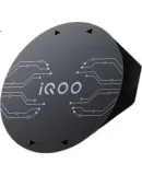 Vivo IQOO Magnetic Heat Dissipation Back Clip with Magnetic Plate, Black