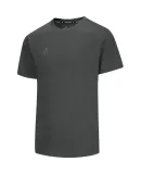 Adidas Men's Short-Sleeve T-Shirt, 2025 Sports Fitness Outdoor Skin-Friendly Breathable Lightweight Quick-Dry, Dark Gray/light Gray, Size S