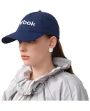 Reebok Lightweight Breathable Face-Shaping Classic Baseball Cap, Casual Sports Hat, Sun Visor, Couple Style, Navy Blue
