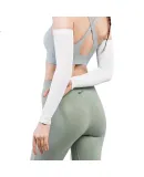 Reebok Ice Silk Arm Sleeves for Men And Women, UV Protection Cooling Arm Covers, Hand And Arm Guards for Sun Protectio