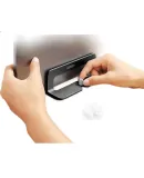 UGREEN Laptop Stand Cooling Base Computer Desk Stand Storage Rack Aluminum Alloy Portable Adjustable Width Compatible with Apple MacBook, Huawei, Lenovo Legio