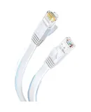 UGREEN CAT6 Ethernet Cable Flat Gigabit Network Broadband Cable CAT6 Home Computer Surveillance Hidden Wiring 8-Core Twisted Pair Patch Cord 8 Meters 25009