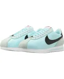 NIKE Women's Casual Sneakers, Shock-Absorbing CORTEZ Sports Shoes, DZ2795-401 Blue-Black, Size 38