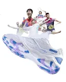 Li-Ning Badminton Shoes, Unisex Fly Leg Design, Non-Slip Wear-Resistant Tennis Shoes, Table Tennis Shoes, Low-Profile Flying Sports Shoes
