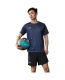 UNDER ARMOUR Quick-Dry Sports Short-Sleeve T-Shirt for Men, Summer Soccer Top, Moisture-Wicking Fitness Breathable Training Jersey