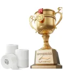 Li-Ning (LI-NING) Muscle Tape, Sports Kinesiology Tape, Skin Film, Foot Wrap, Elastic Self-Adhesive Muscle Inner Effect Patch, Soccer Muscle Tape, Knee White Patch