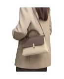 YUYULA Leather Handbag for Women, High-End Brand Tote Bag, Birthday Gift with Elegant Feel for Girlfriend Or Wife