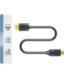 Acer DP to HDMI High-Definition Cable, 4K Video Converter, Computer Monitor Screen Mirroring Cable, TV Set-Top Box Laptop Connection to Projector Monitor, 1.8 Meters