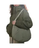 Reebok Unisex Water-Resistant Crescent Bag, Durable Crossbody Bag, Adjustable Shoulder Strap for Outdoor Commuting And Travel