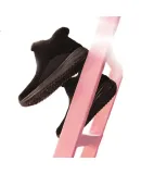 Skechers New Year Gift Autumn And Winter Meilade Fleece-Lined Boots for Women, Shock-Absorbing, Wear-Resistant, Fashionable Shoes, Snow Boots 144771C