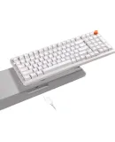 Lenovo MK9 mechanical keyboard wired red axis keyboard gaming keyboard GASKET structure 98 layout single light volume knob key line separation obsidian black