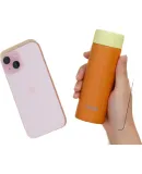 TIGER Mini Insulated Cup for Hot And Cold Drinks, Cute And Compact Portable Water Bottle MOA-A15C Guava Color - 150ml