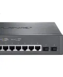 TP-LINK 8-Port Gigabit + 2 Optical Layer 2 Managed Switch, Network Convergence Layer Enterprise-Grade Commercial Office Switch TL-SG3210