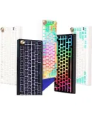 Lenovo Xiaoxin K5 Custom Mechanical Keyboard, HIFI Audio Gaming Wired Keyboard with Detachable Cable, Full Hot-Swappable Compatible with Duanzhanzhe Laptops, Cream Mint