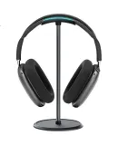KOVOL [Upgraded Height-Increasing Version] Headphone Stand Creative Hanging Rack Multifunctional Holder for Razer Display Stand, Compatible with Apple Sony Bose Headphones Storage Rack Black