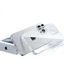 Baseus Transparent Soft Case for iPhone 16 Plus, Ultra-thin Shockproof Silicone Cover with Full Protection for iPhone 16 Plus, Clear and Minimalist Design for Men and Women