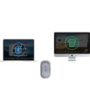 UGREEN Wireless Bluetooth Dual-Mode Mouse Compatible with Apple Mac, Huawei Matebook, Honor Laptops, IPad Tablets Mouse, Quiet Desktop Office Portable Mouse