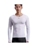 Li-Ning (LI-NING) Moisture-Wicking Shirt, Men's Cycling Jersey, Quick-Dry Top, Long-Sleeve Undershirt, Road Bike Vest, Sweat-Absorbing Fitness Running Inner Layer