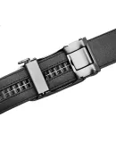 Samsonite Men's Business Automatic Buckle Leather Belt Gift Box, Cowhide Waistband, Birthday Gift for Men NQ1