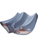 LEE Men's Underwear, Ice Silk Modal Boxer Briefs, Antibacterial Seamless Breathable Summer Two-Tone Boxer Shorts