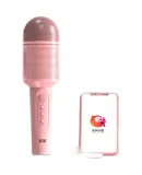 Soaiy (Soaiy) MC8 Wireless Karaoke Mobile Microphone, Singing Device, Children's Singing Karaoke Handheld Microphone Speaker All-In Wireless Bluetooth for Home And Outdoor KTV, Jazz Black