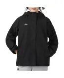 Under Armour Women's Woven Sports Jacket, Training Top, New Autumn 2024 Model, Running Fitness Casual Hooded Windbreaker