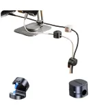 UGREEN Desktop Cable Organizer, Magnetic Cable Holder, Wire Management Tool, Computer Network Cable Clip, No-Nail Cable Wrap, Cable Clips, 3-Pack, White