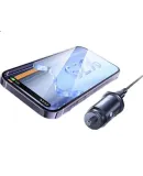 Baseus Car Charger Cigarette Lighter Super Fast Charging Adapter for Apple And Huawei, Car Power Converter