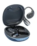 Aigo (Aigo) Bluetooth Headphones, Over-Ear Style, Bone Conduction Concept Air Transmitted to Earphones, Open-Style Wireless Non-In-Ear Headphones SJ275 Black