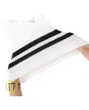 Disney Children's Mid-Calf Socks for Girls, Summer Thin Long Socks, Over-Knee Princess White High Socks, Spring And Autumn Long Socks