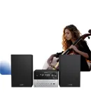 PHILIPS (PHILIPS) TAM3205M2 Speaker, Mini Sound System, CD Player, FM Radio, USB Player, Bluetooth Desk Speaker