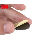 3M Double-Sided Tape VHB™ Strong Adhesive, Traceless, Heat-Resistant, for ETC Use, 5952 Black Strong Version, Diameter 30mm, 5 Pieces