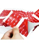 3M [Lowest Price Online] 3M Double-Sided Tape, Traceless, Heat-Resistant, for ETC And Dash Cam, 5608N-GF Adhesive Film, 30MM*30MM, Gray, 10 Pieces/bag