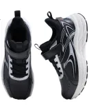 361° Children's Shoes, Kids' Cotton Shoes Winter 25, Boys And Girls Big Kids Fleece-Lined Warm Outdoor Wear-Resistant Sneakers, Black 35