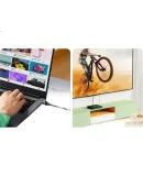 UGREEN Cat5e Ethernet Cable, Gigabit Patch Cord, Cat5e for Engineering, Computer Broadband Connection, 100Mbps Network, 8-Core Twisted Pair Cable, 8 Meters, Gray And White, 45474