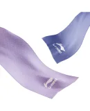 Li-Ning (LI-NING) Men's And Women's Cooling Towel, Badminton Fitness Sports Quick-Dry Towel, Running Basketball Cooling Sweat Towel, 8131 Gray Purple