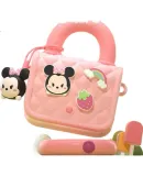 Disney Children's Crossbody Bag, Minnie Pink Princess, for Girls Aged 3-6 Handheld Shoulder Coin Purse, Travel Shopping Birthday Gift