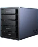 UGREEN Hard Drive Enclosure Multi-Bay Hard Drive Cage (No RAID Array, with Temperature-Controlled Fan) Compatible with Mac Mini/2.5/3.5 SATA Serial Mechanical And Solid State Drives