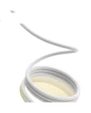 Baseus Apple 16/15 Charging Cable, Three-In Data Cable, Fast Charging 3.5A, Multi-Function, Type-C, Android, Huawei, Xiaomi Phones, Car Charger, Bright Moon White, 1.3 Meters